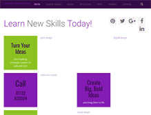 Tablet Screenshot of computergraphicstraining.co.uk